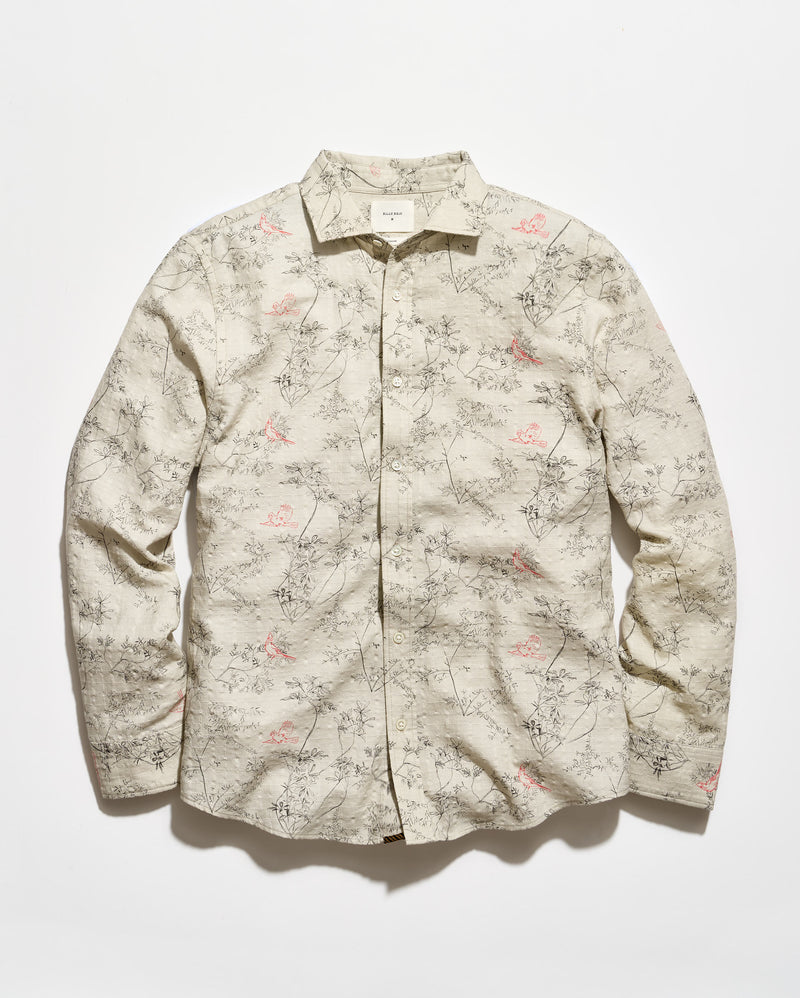 Cardinal Grid Cedar Shirt