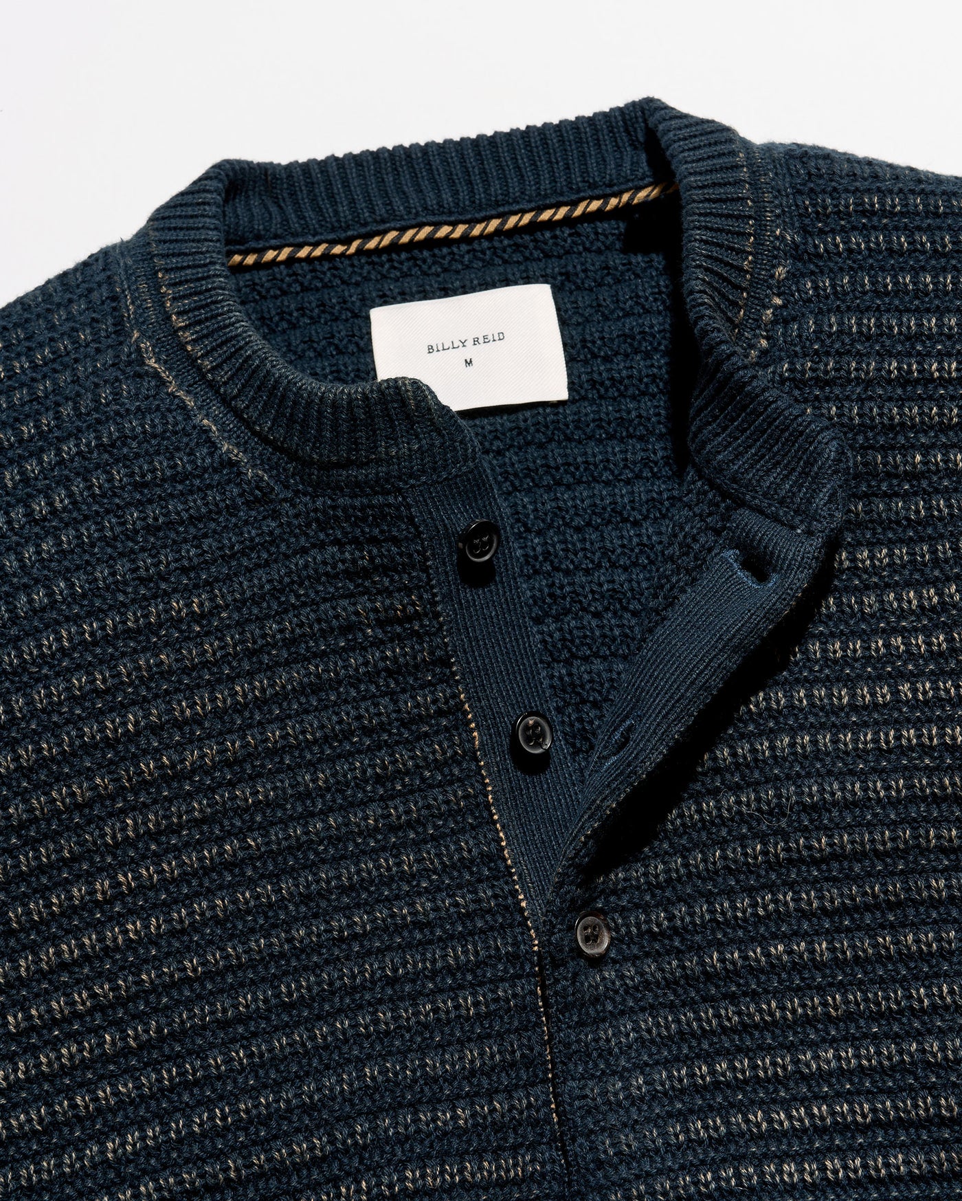 Garment Dyed Links Henley