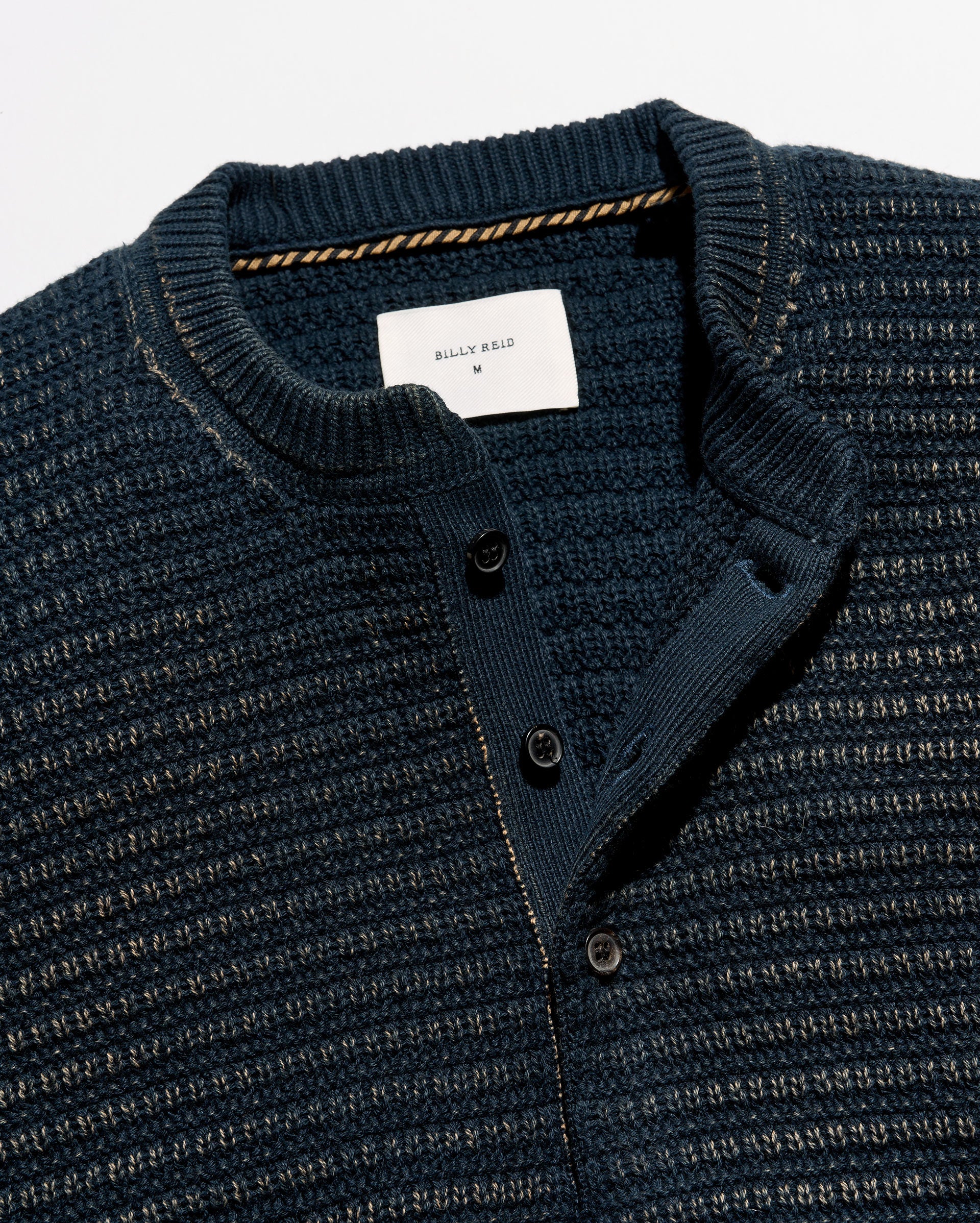 Garment Dyed Links Henley