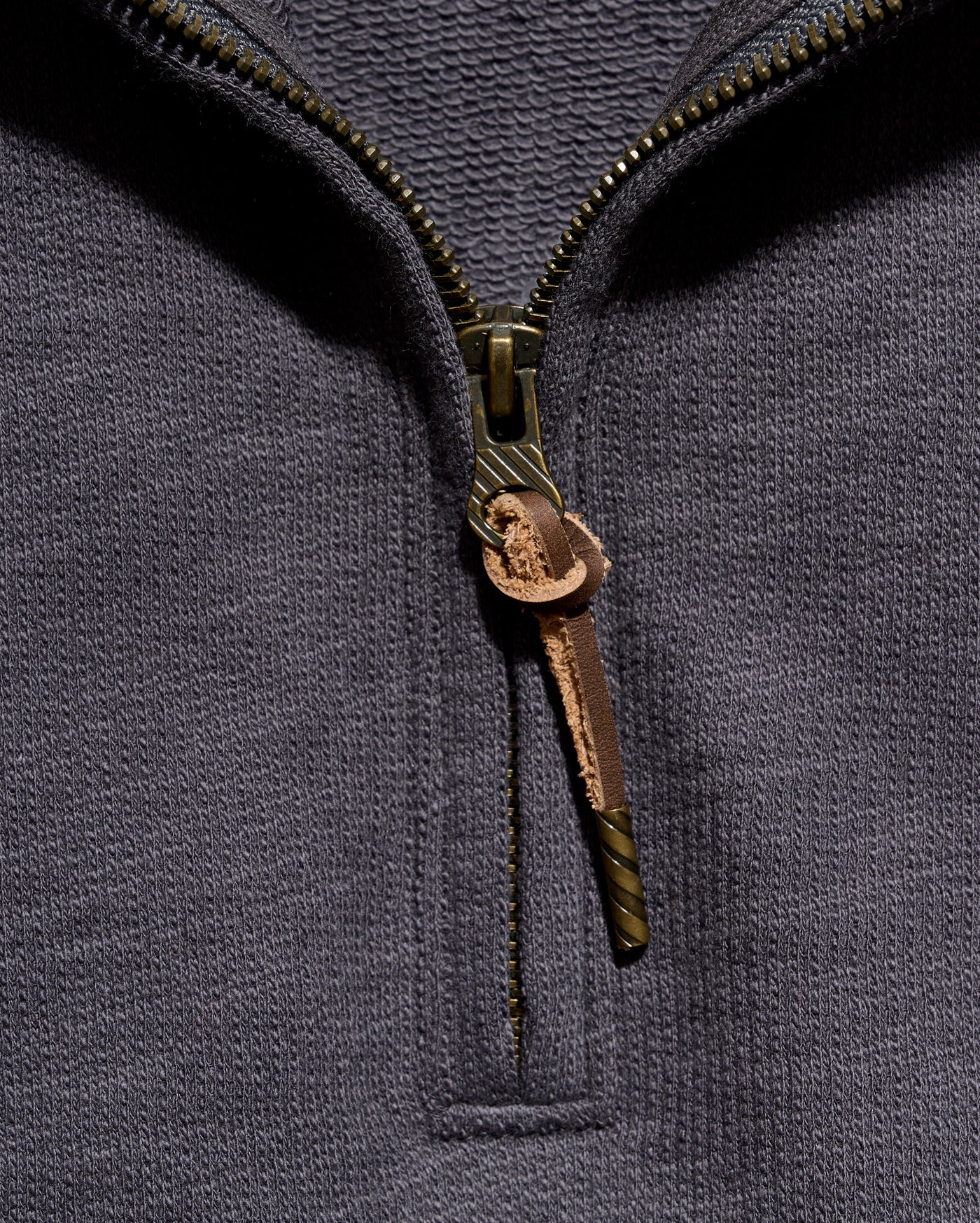 French Terry Half Zip