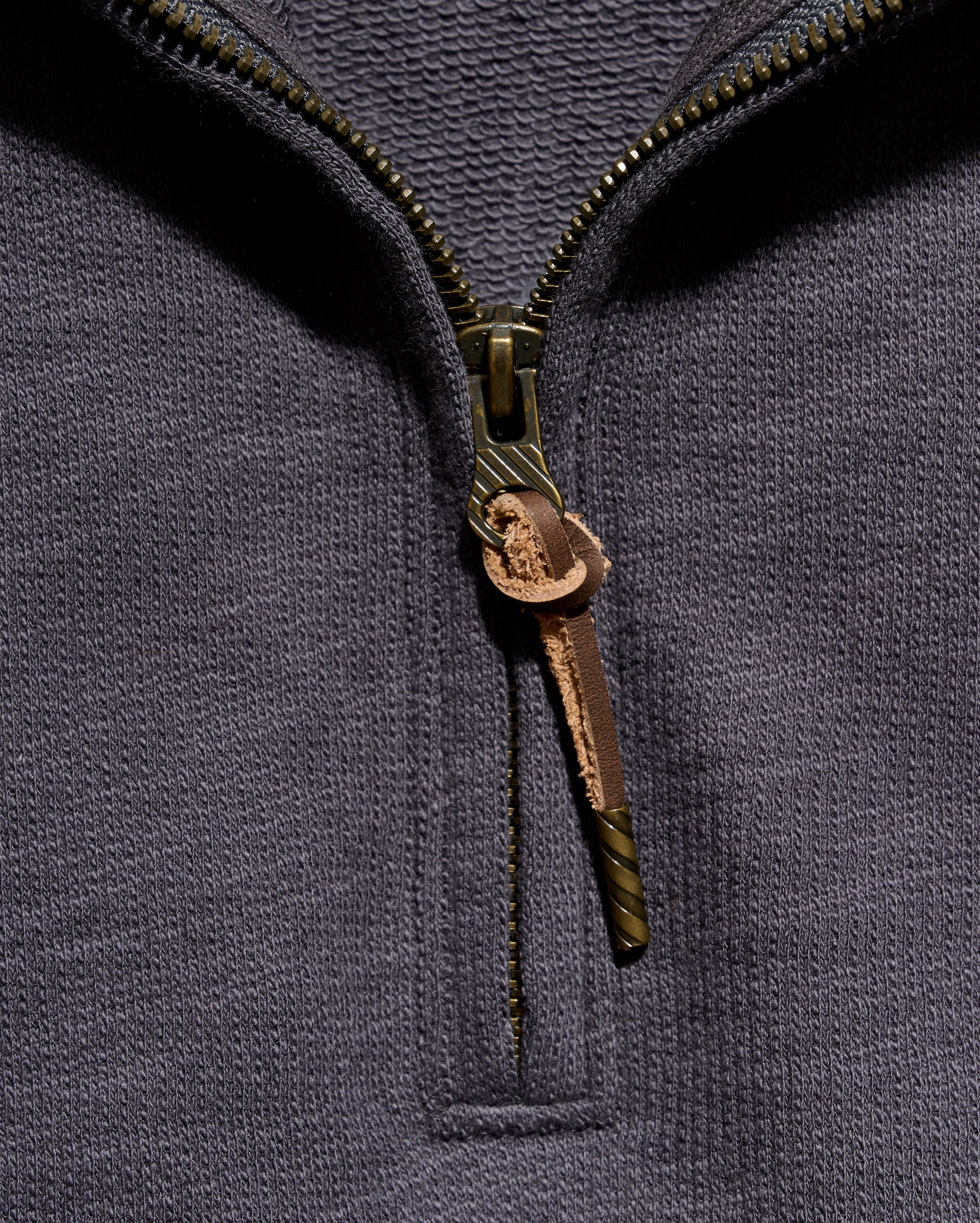 French Terry Half Zip