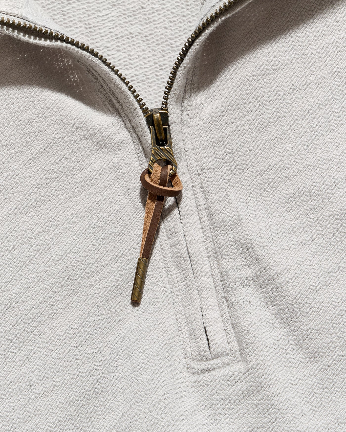 French Terry Half Zip
