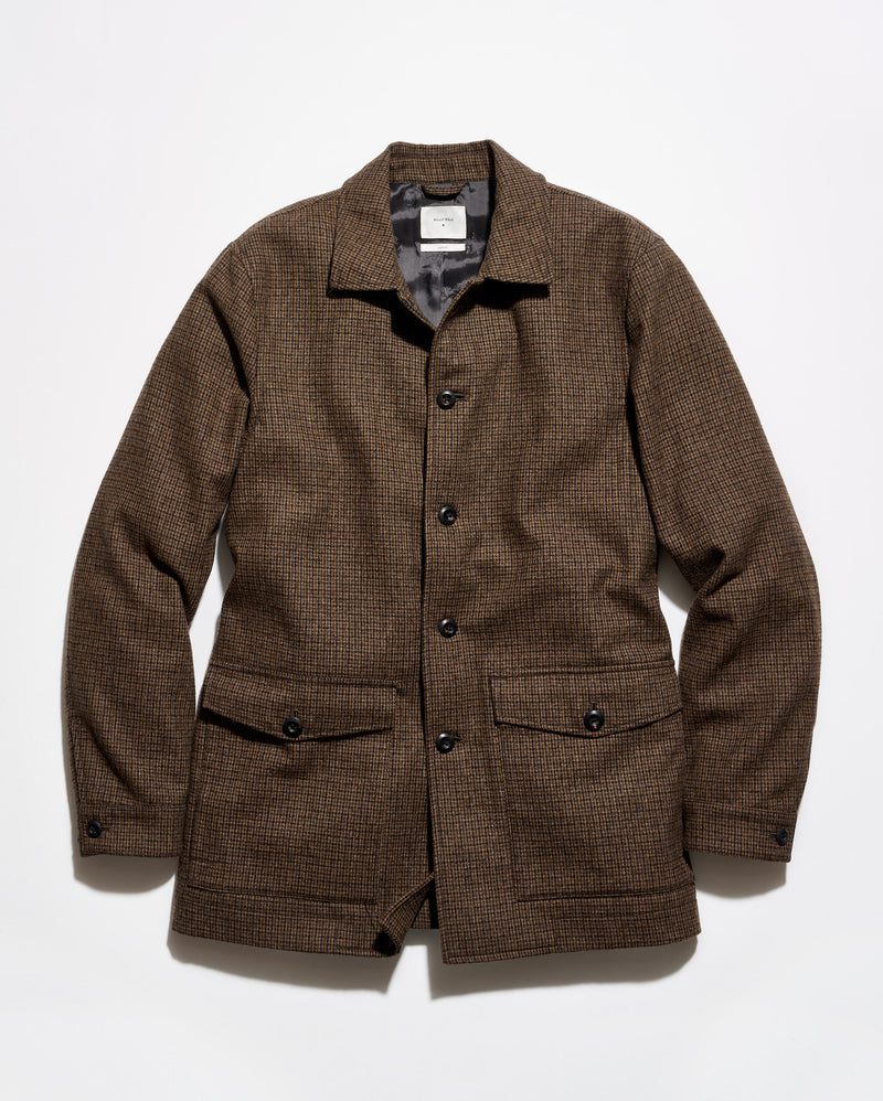 Houndstooth Bennet Overcoat