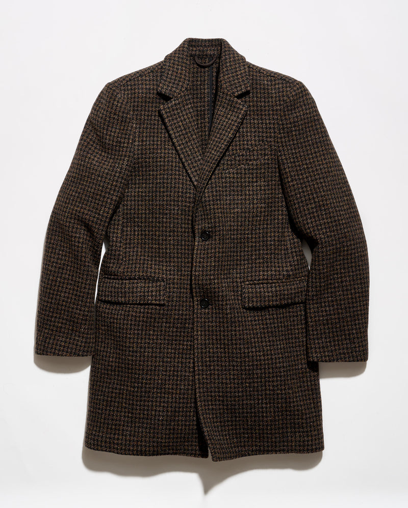 Houndstooth Hendrik Overcoat