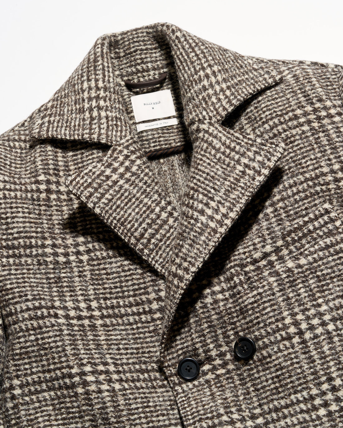 Glen Plaid Bowery Coat