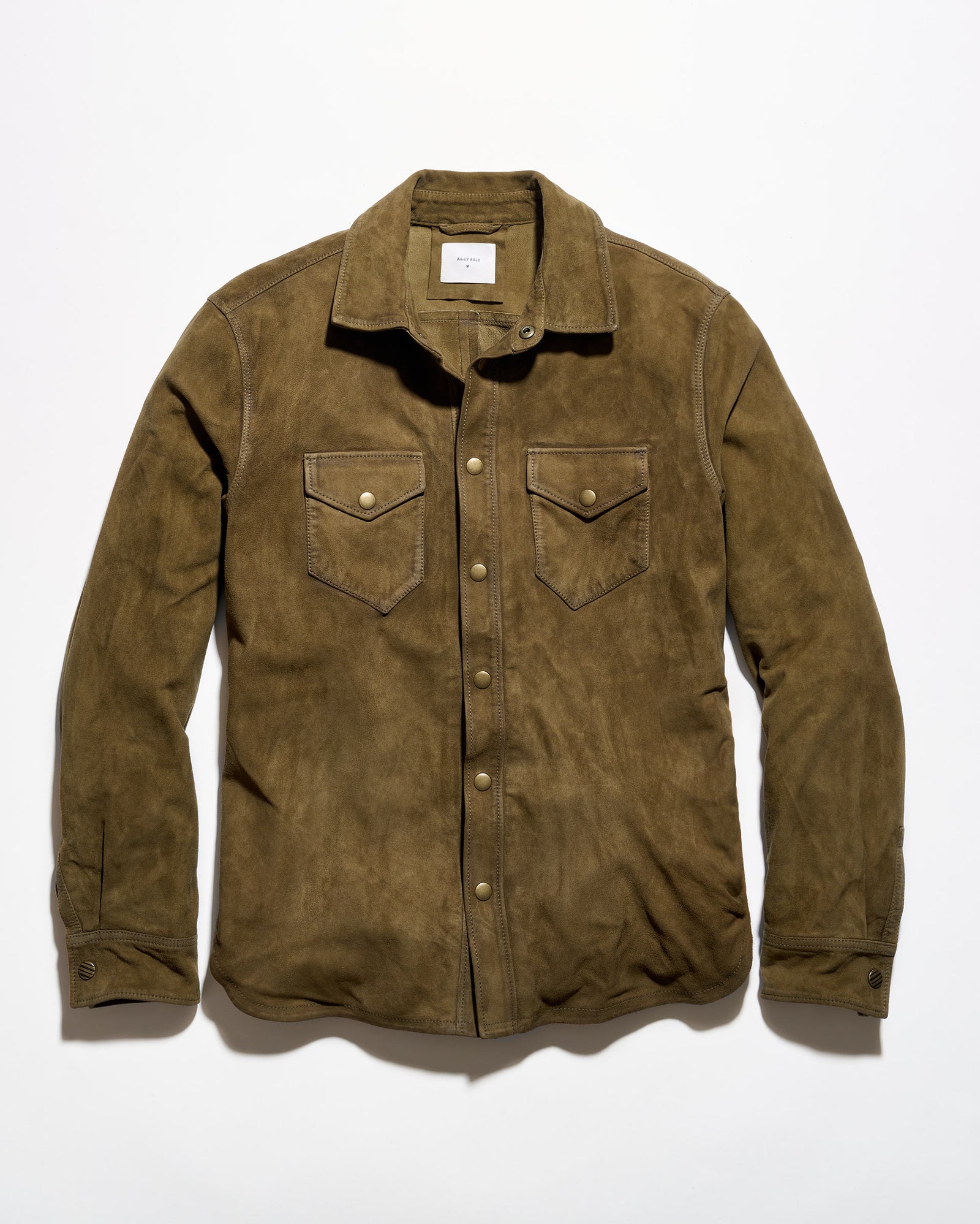 Savoy Waxed Suede Workshirt