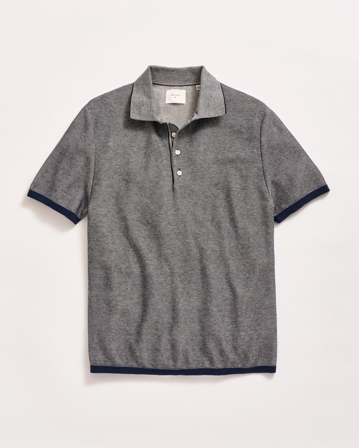 Birdseye Pique Sweater Polo