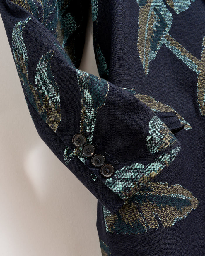 Tropical Oasis Jacquard Coat