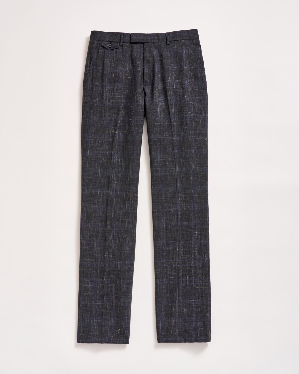 Crosshatch Flat Front Trouser