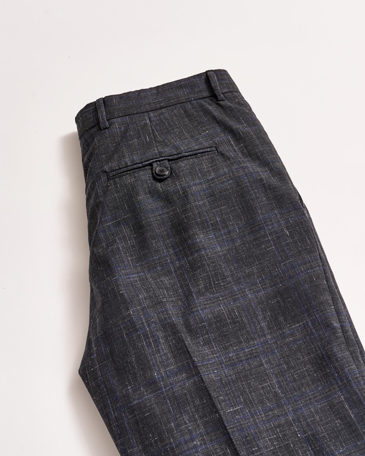 Crosshatch Flat Front Trouser