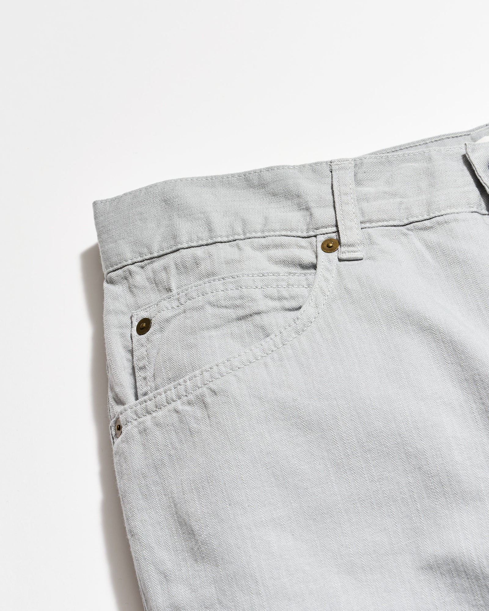 Cotton Linen 5 Pocket Pant