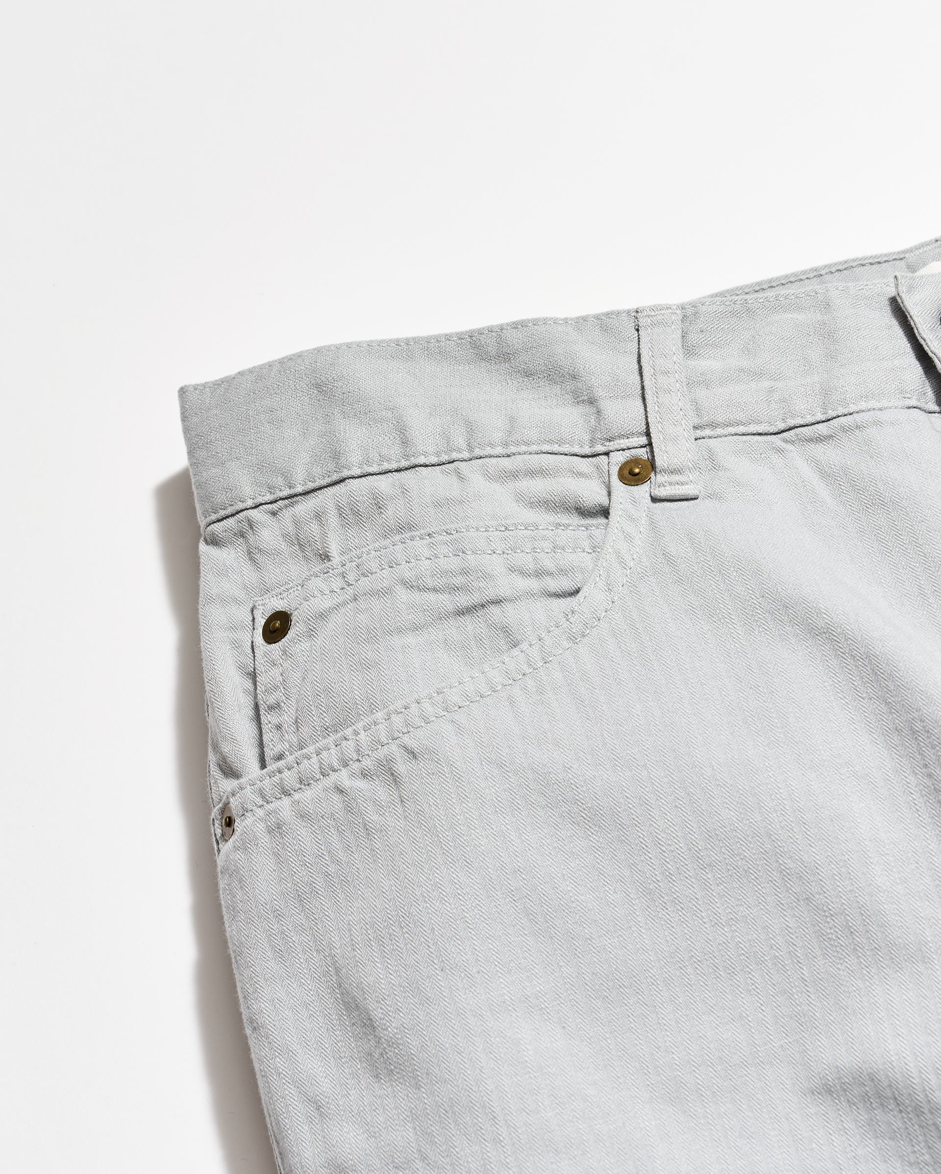Cotton Linen 5 Pocket Pant