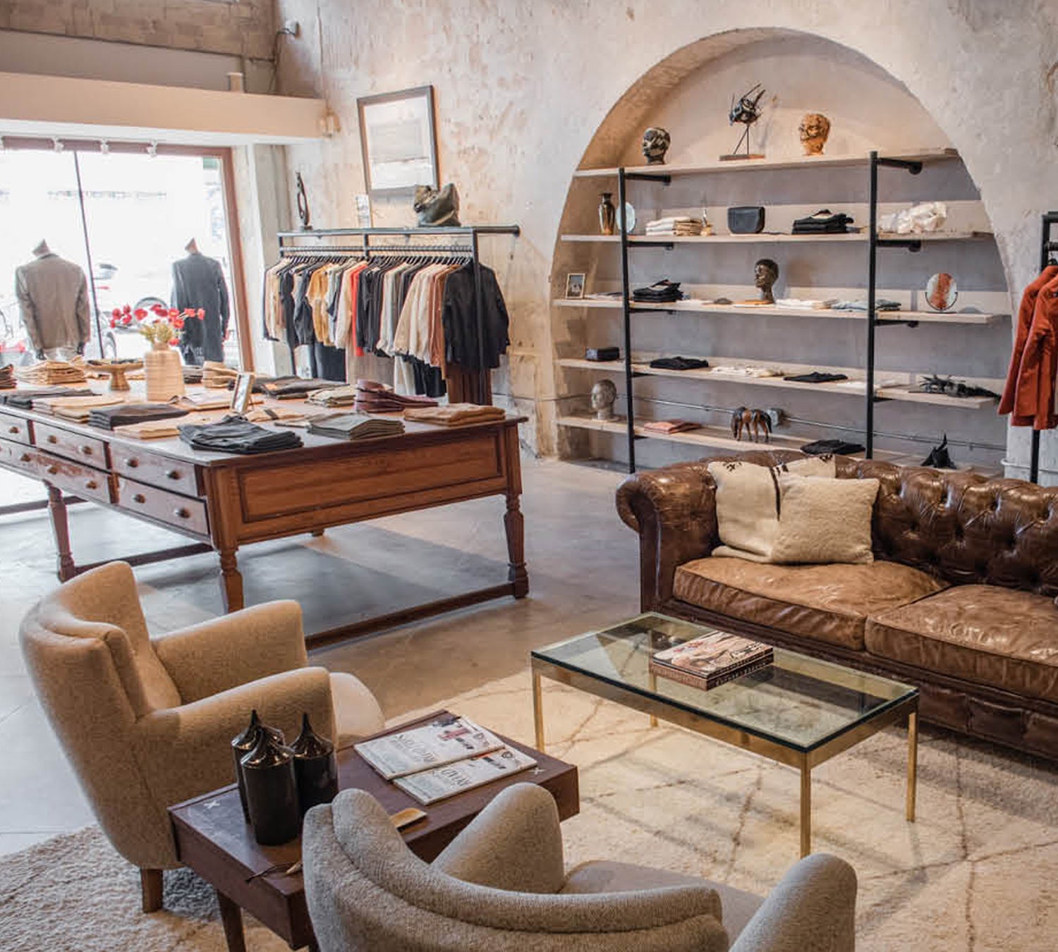 Billy Reid store interior.